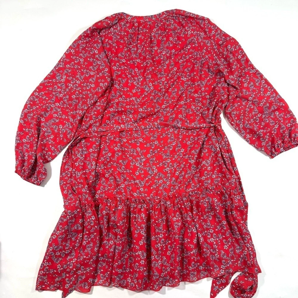 New Adelyn Rae Ariana Ditsy Floral PopOver Dress - Picture 3 of 7